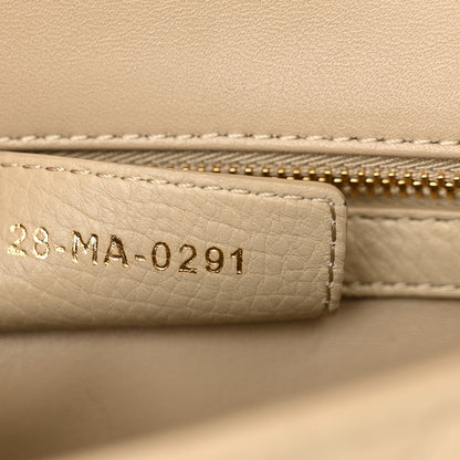 Christian Dior Calfskin Cannage Small Caro Bag Beige 7 of 11