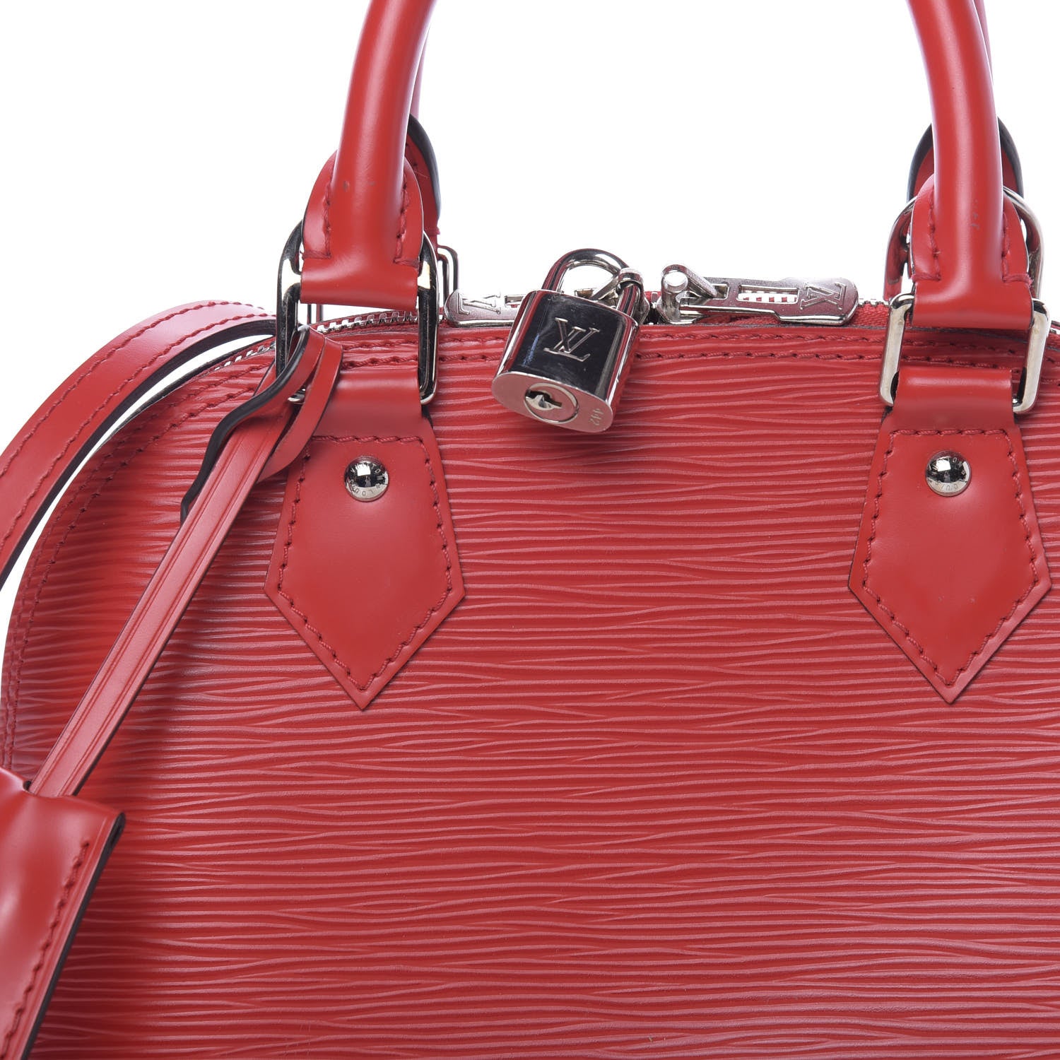 Louis Vuitton Epi Alma Nano Carmine 14 of 14