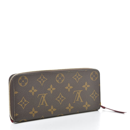 Louis Vuitton Monogram Clemence Wallet Fuchsia 3 of 8