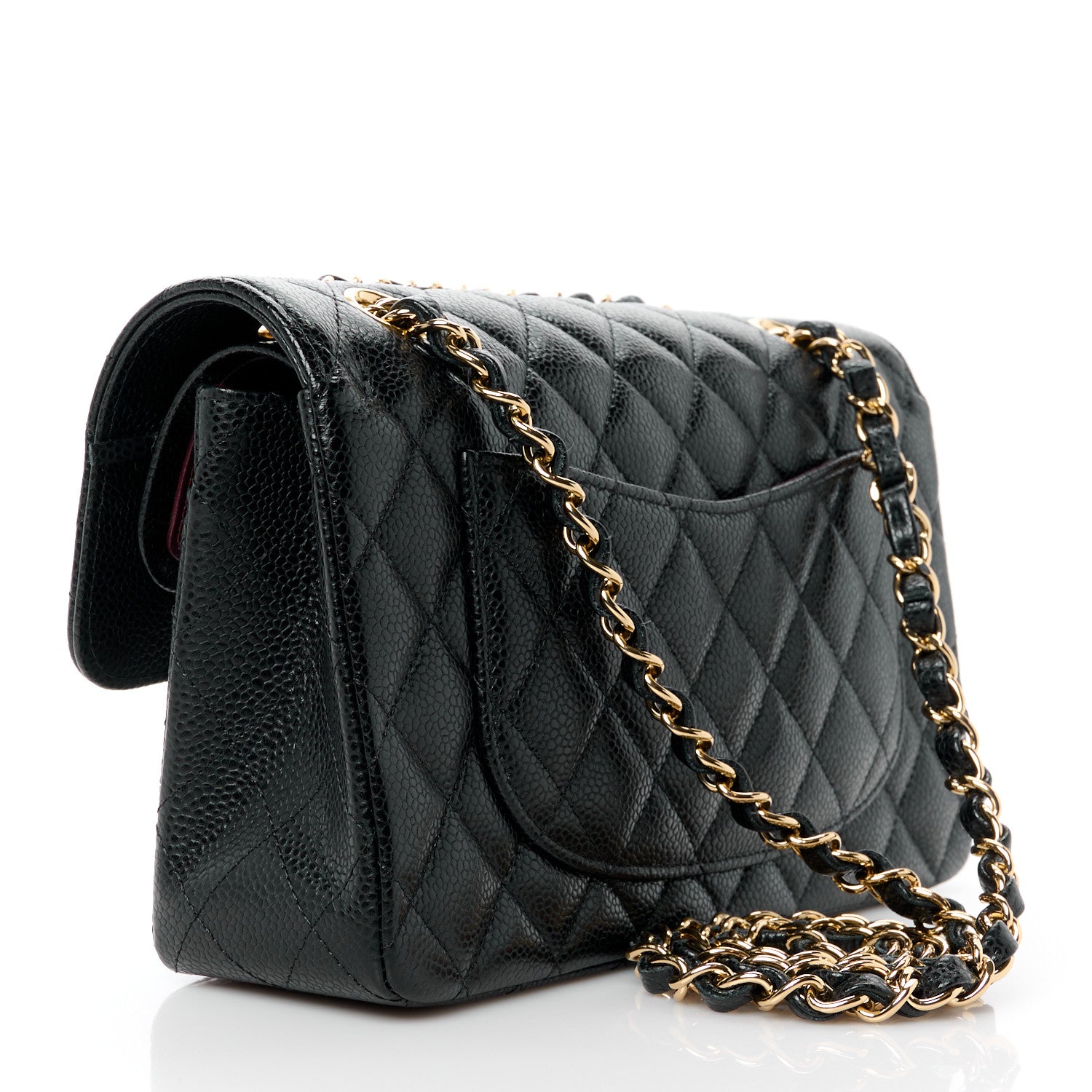 Chanel Caviar Quilted Small Double Flap Black 3 of 12