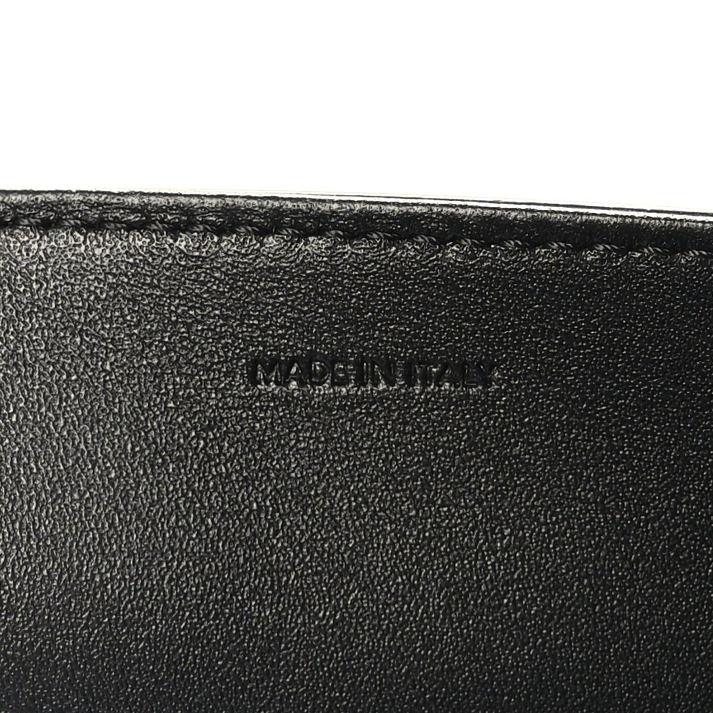 Shiny Calfskin Medium Triomphe Black