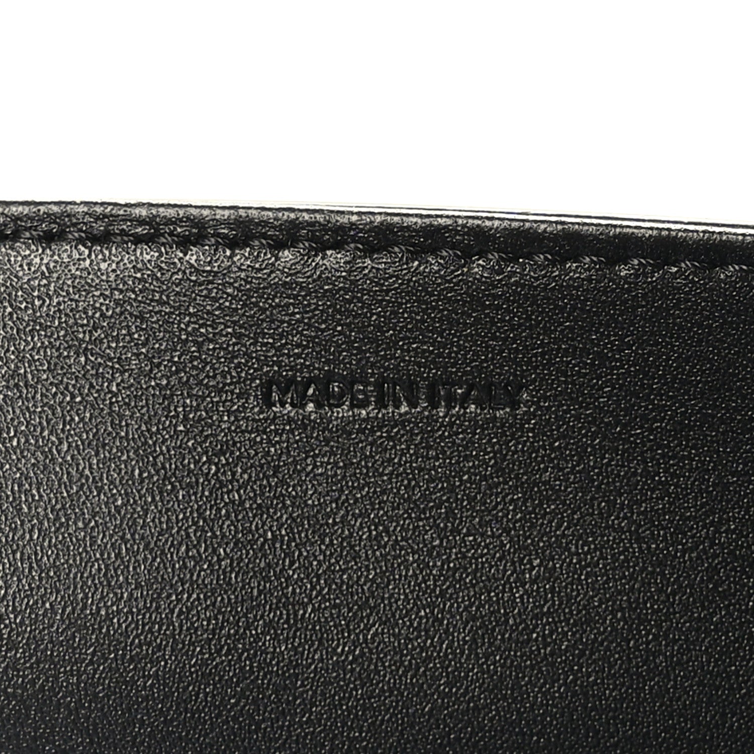 Celine Shiny Calfskin Medium Triomphe Black 7 of 10
