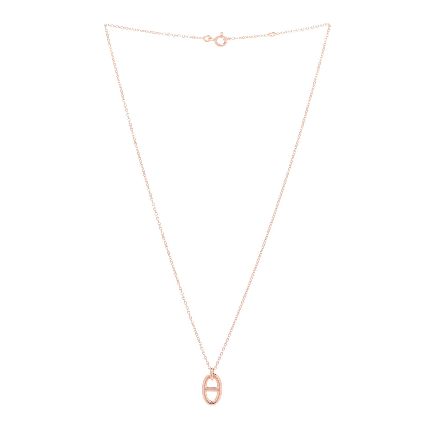 Hermes 18K Rose Gold PM Farandole Pendant Necklace 3 of 7