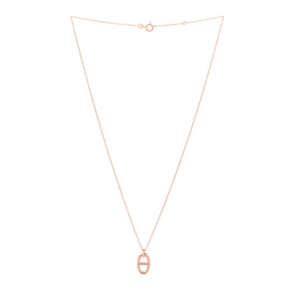 Hermes 18K Rose Gold PM Farandole Pendant Necklace 3 of 7