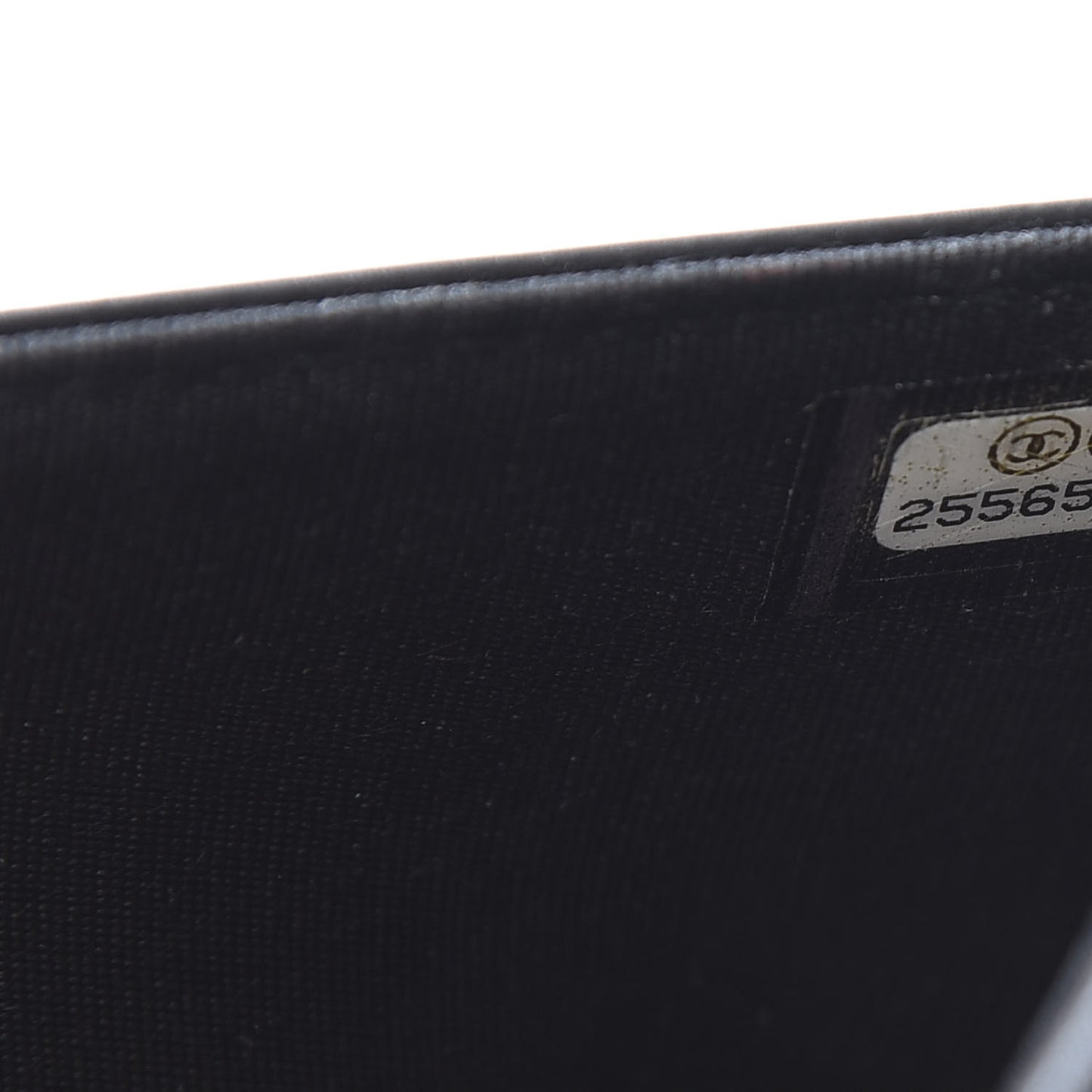 Lambskin Camellia Studded Wallet on Chain WOC Black