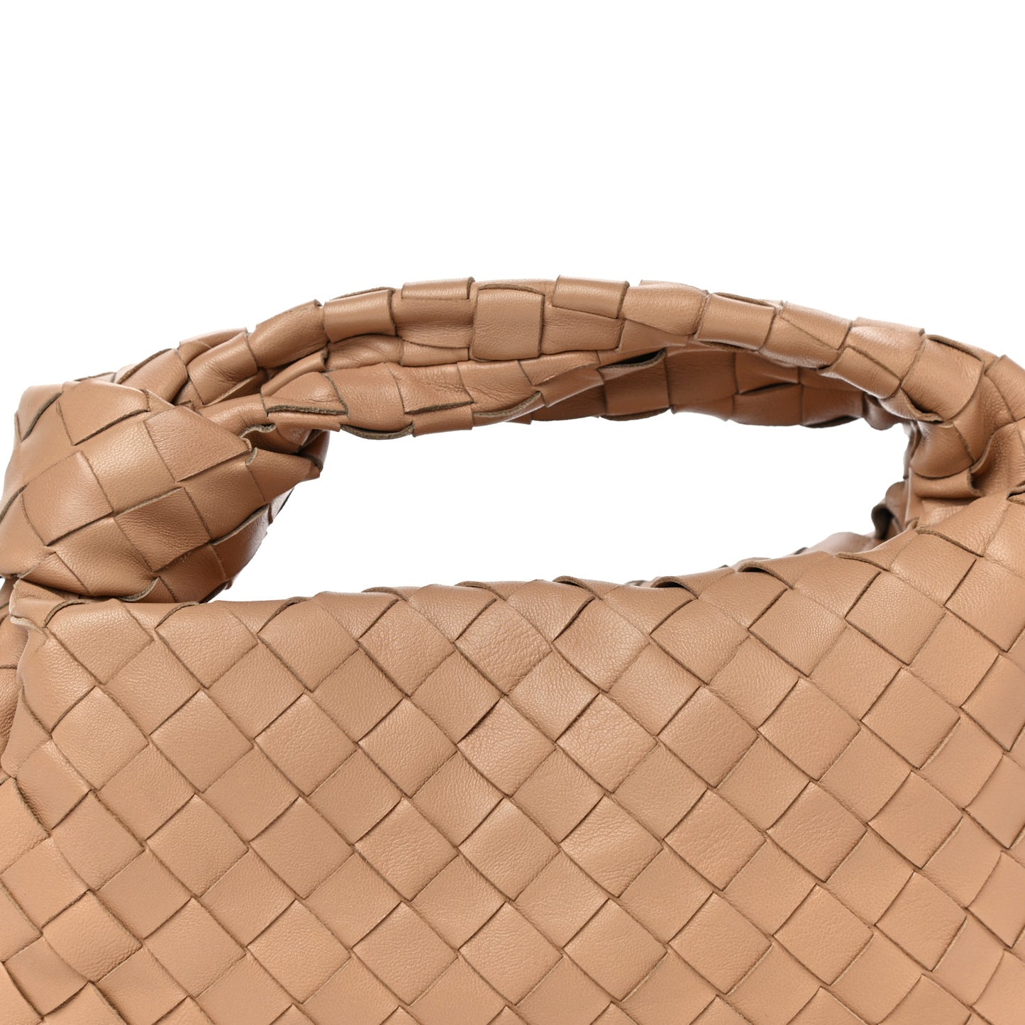 Nappa Intrecciato Mini Jodie Sandalwood