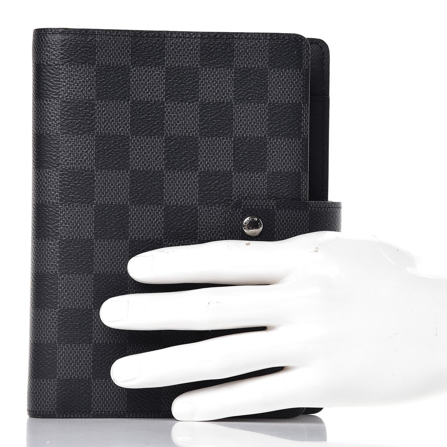 Damier Graphite Medium Ring Agenda Cover