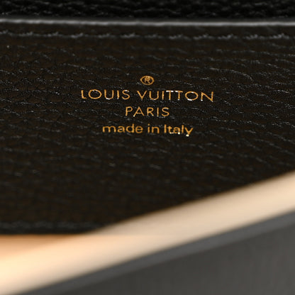 Louis Vuitton Grained Calfskin LV Pont 9 Soft PM Black 6 of 9