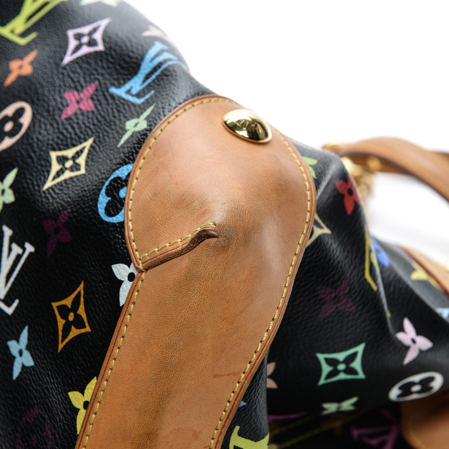 Louis Vuitton Monogram Multicolor Ursula Black 8 of 11