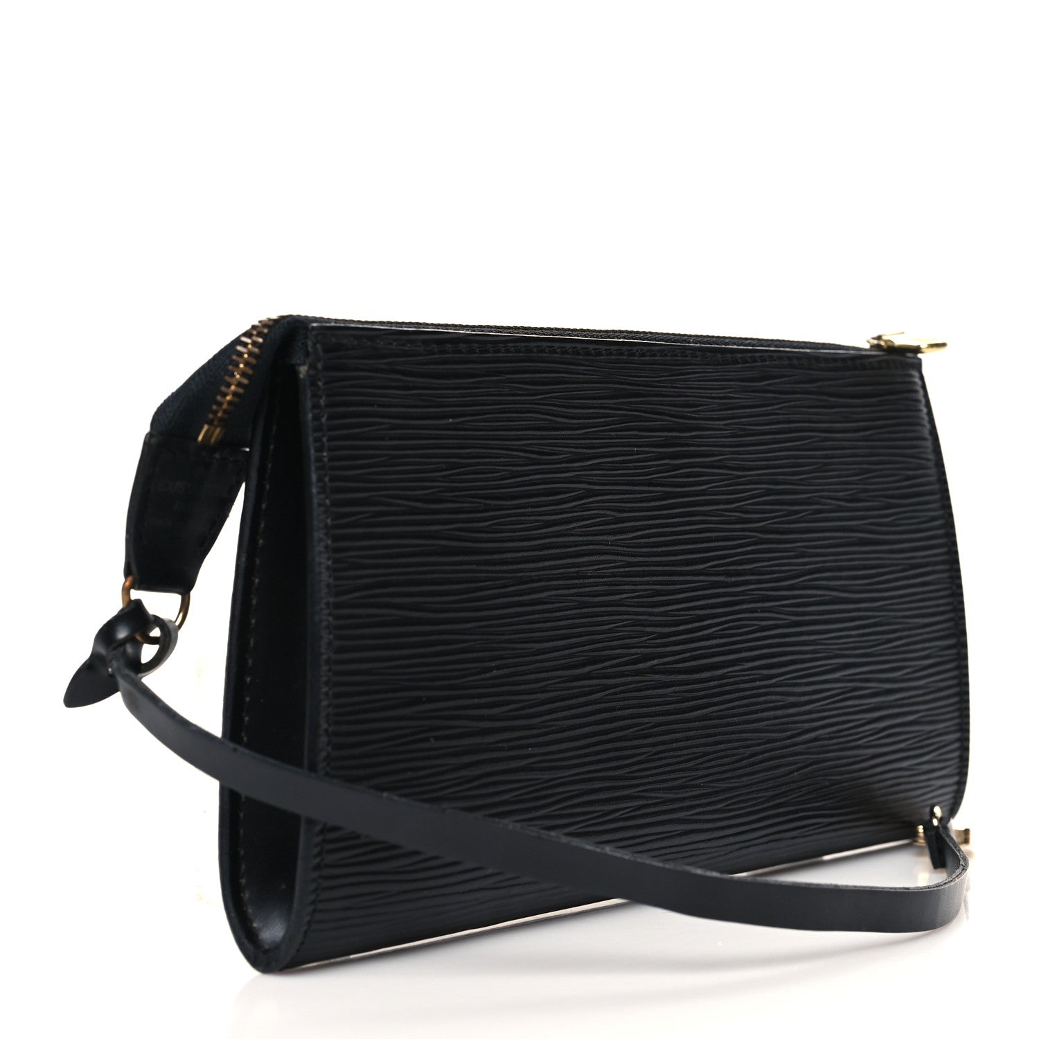 Louis Vuitton Epi Pochette Accessories 21 Black 3 of 11