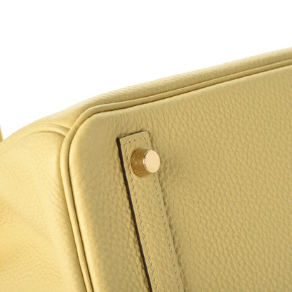 Hermes Togo Birkin 30 Jaune Poussin 7 of 36