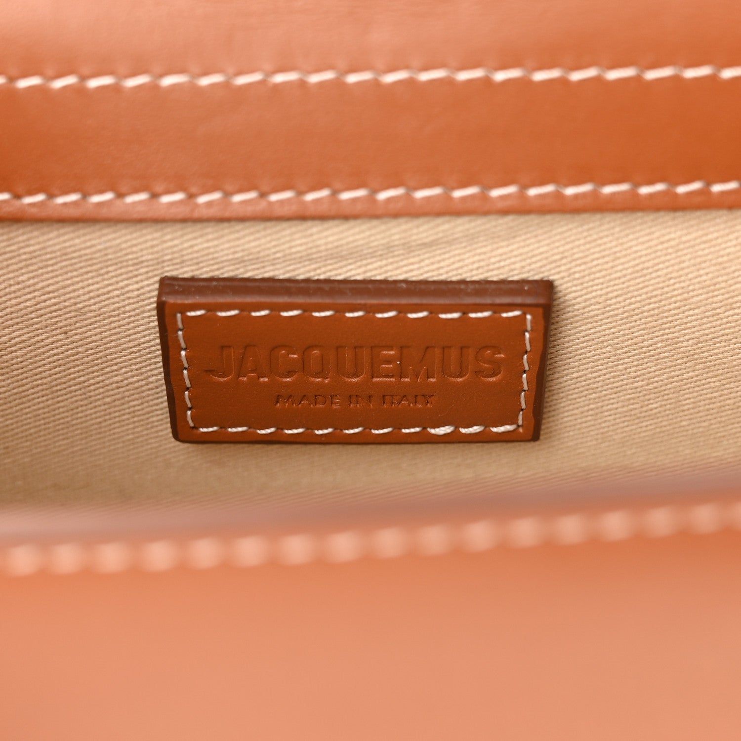 Jacquemus Smooth Calfskin Le Bambino Light Brown 6 of 12