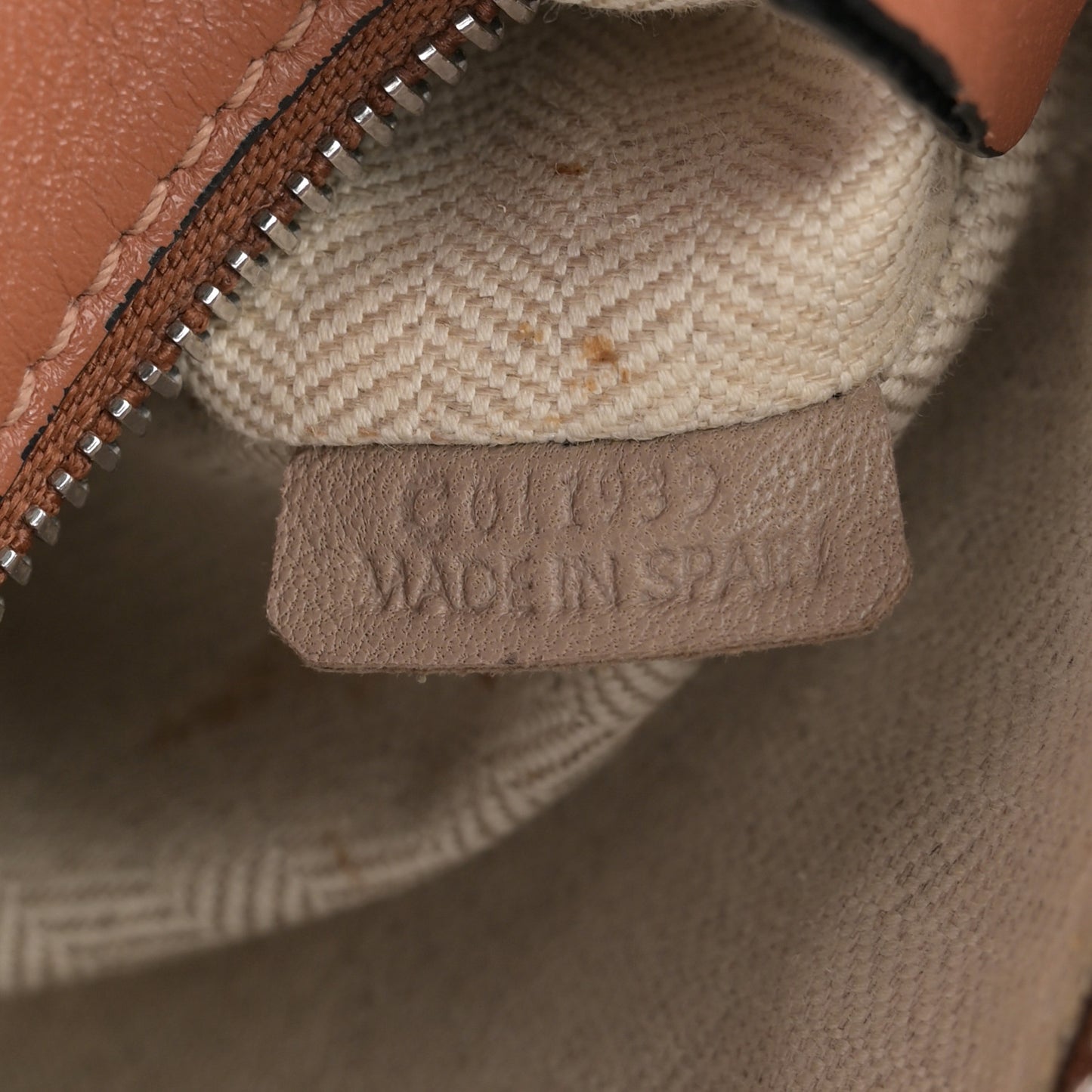 Calfskin Mini Puzzle Bag Tan