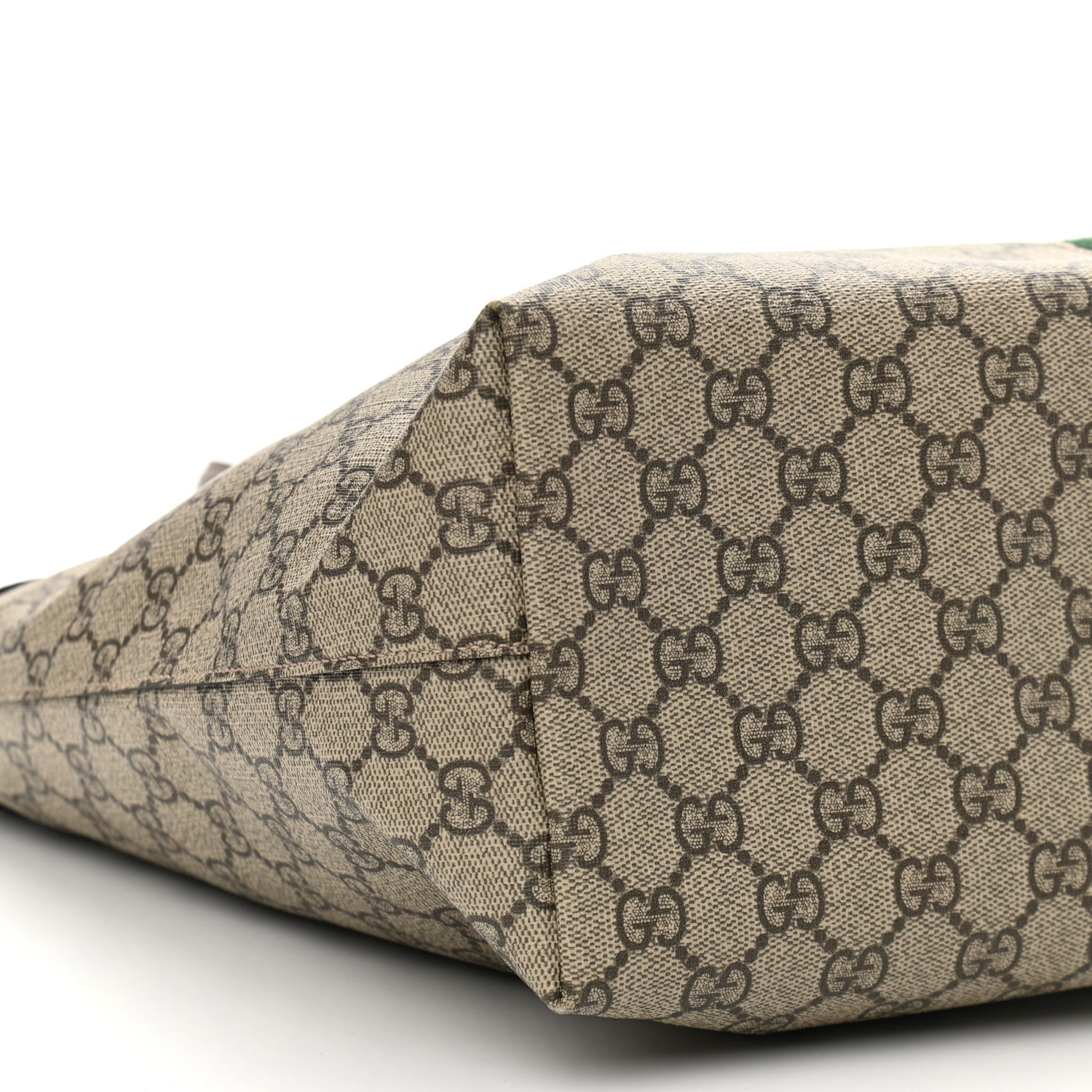 Gucci GG Supreme Monogram Medium Ophidia Shopping Tote Brown 9 of 11