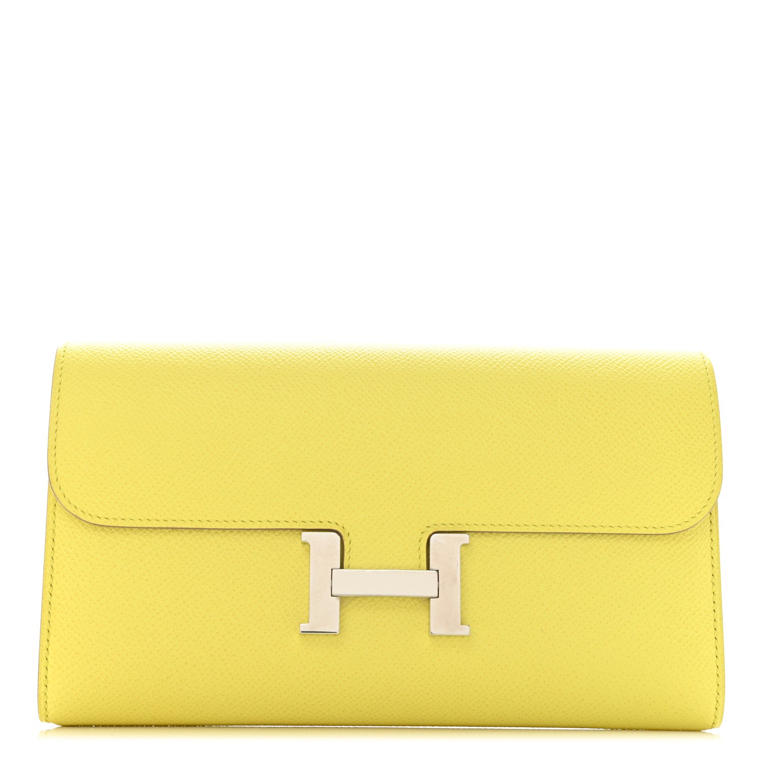 Hermes Epsom Constance Long Wallet Soufre 1 of 10