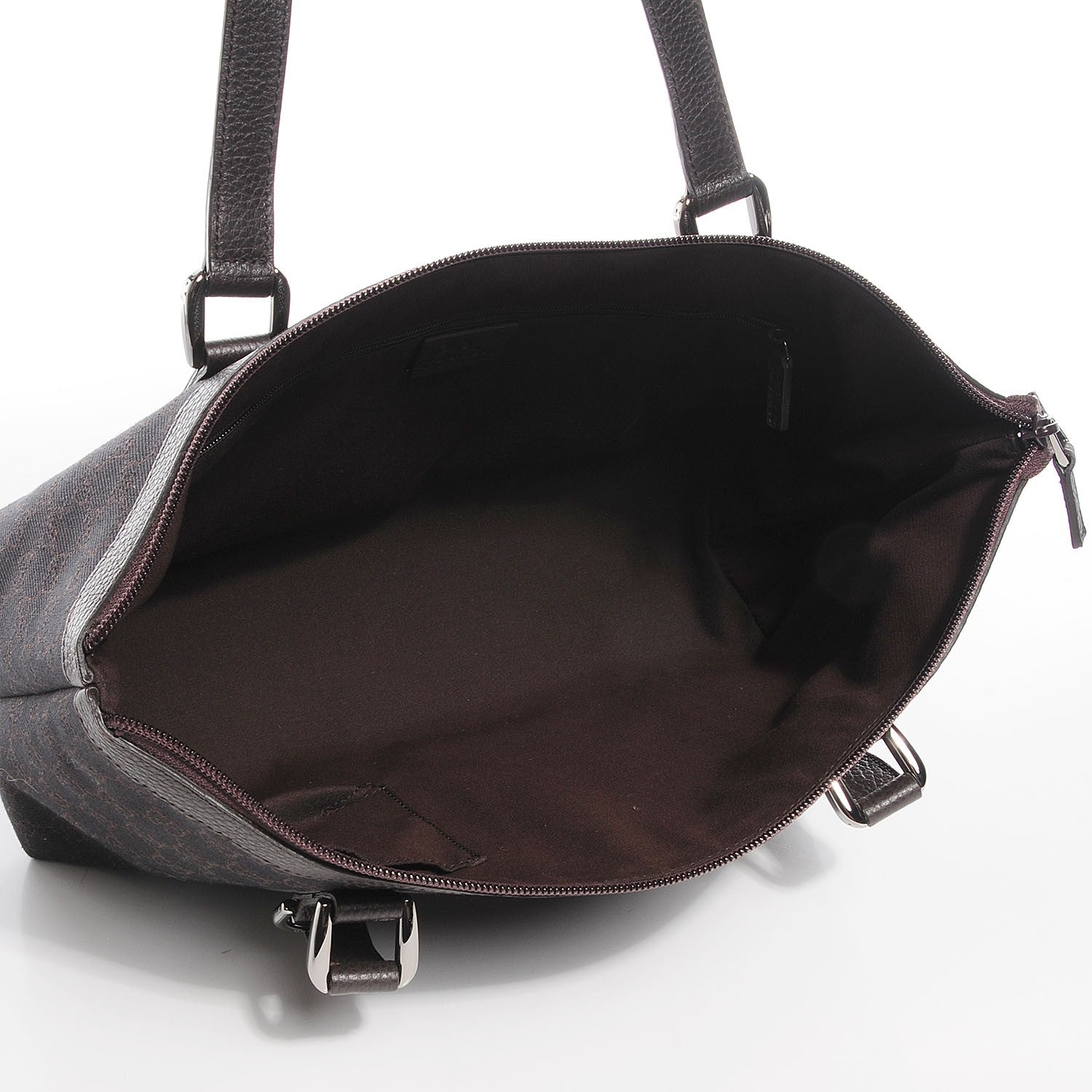 Gucci Monogram Medium Abbey Tote Dark Brown 5 of 7