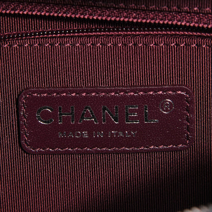 Chanel Glazed Calfskin Small Coco Boy Camera Case Black 6 of 7