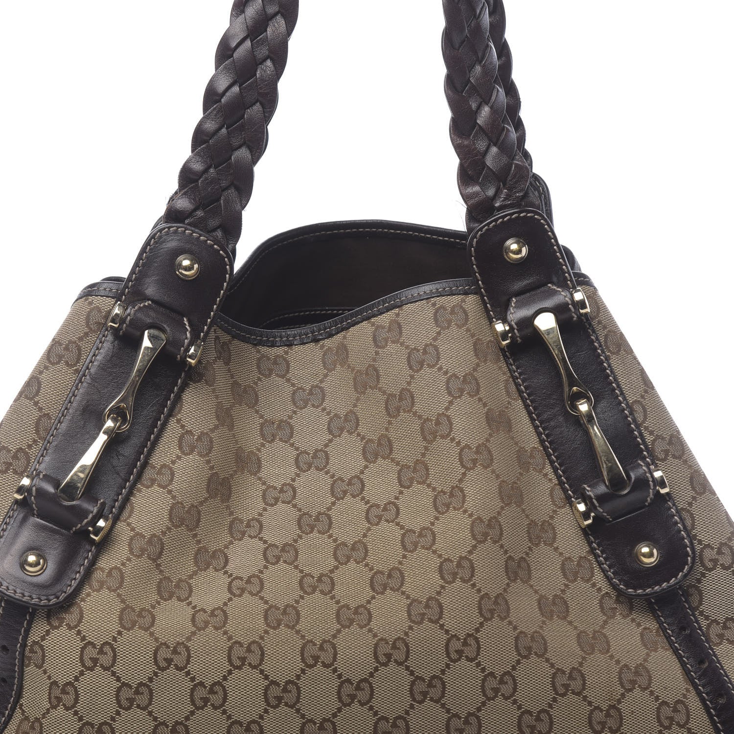 Gucci Monogram Medium Pelham Shoulder Bag Dark Brown 13 of 13