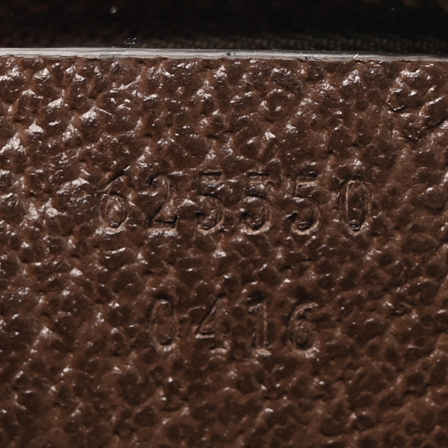 GG Supreme Monogram Textured Calfskin Web Medium Ophidia Cosmetic Case Beige Ebony New Acero