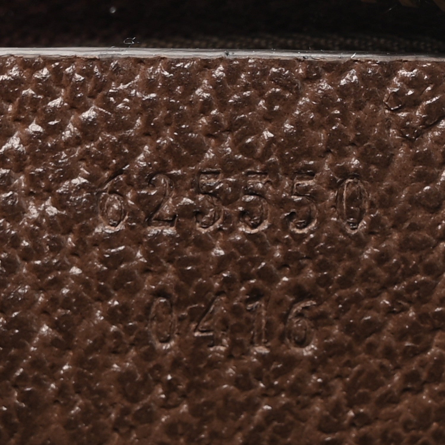Gucci GG Supreme Monogram Textured Calfskin Web Medium Ophidia Cosmetic Case Beige Ebony New Acero 7 of 7
