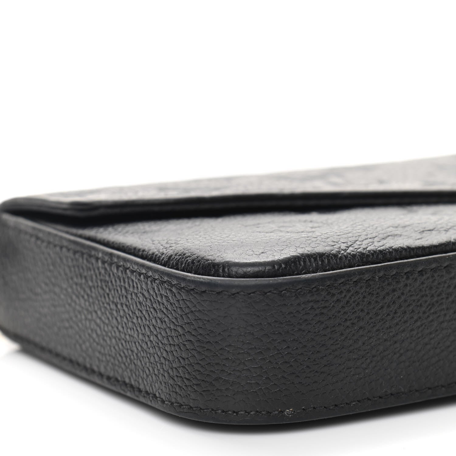 Louis Vuitton Empreinte Pochette Felicie Chain Wallet Black 11 of 13