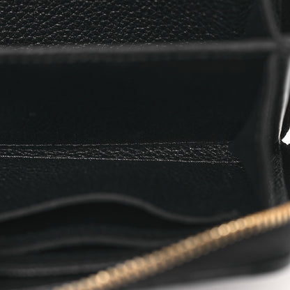 Louis Vuitton Empreinte Zippy Coin Purse Black 6 of 9