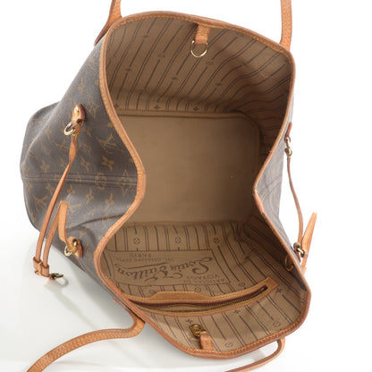 Louis Vuitton Monogram Neverfull MM 9 of 13