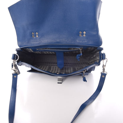 Proenza Schouler Lambskin Medium PS1 Satchel Peacock 5 of 9
