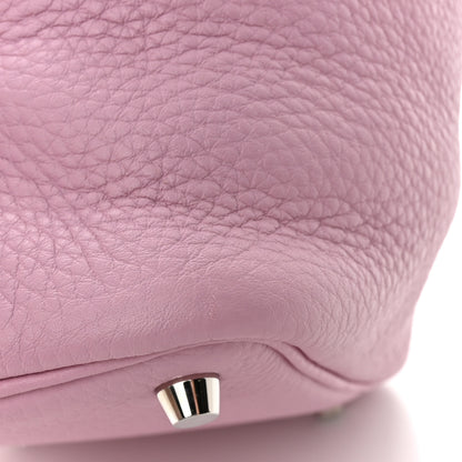 Hermes Taurillon Clemence Picotin Lock 18 PM Mauve Sylvestre 13 of 14