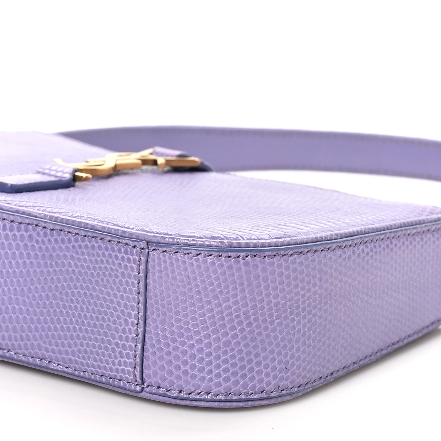 Saint Laurent Lizard Le 5 A 7 Mini Hobo Lilac 10 of 10