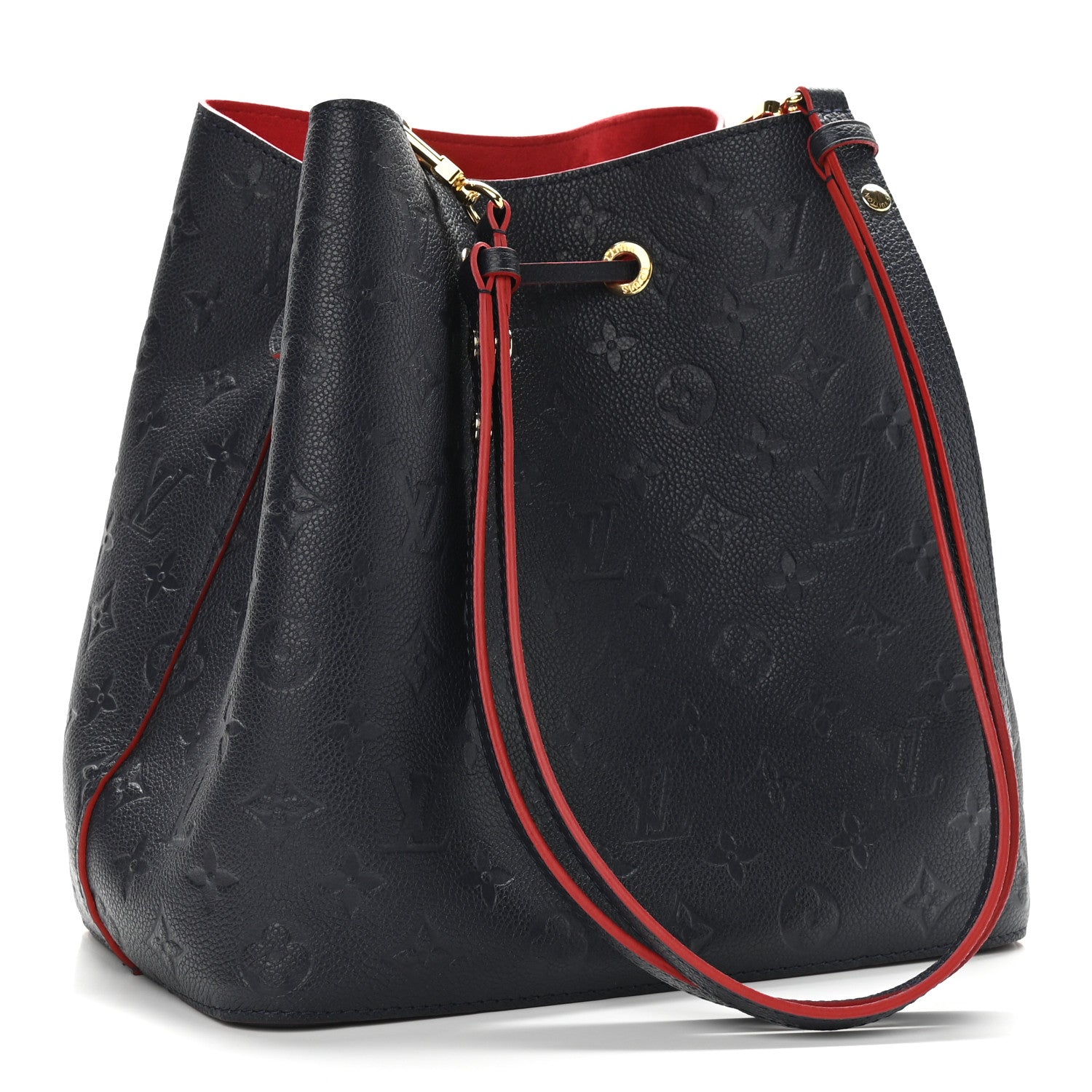 Louis Vuitton Empreinte Neonoe MM Marine Rouge 3 of 7