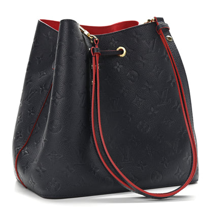 Louis Vuitton Empreinte Neonoe MM Marine Rouge 3 of 7