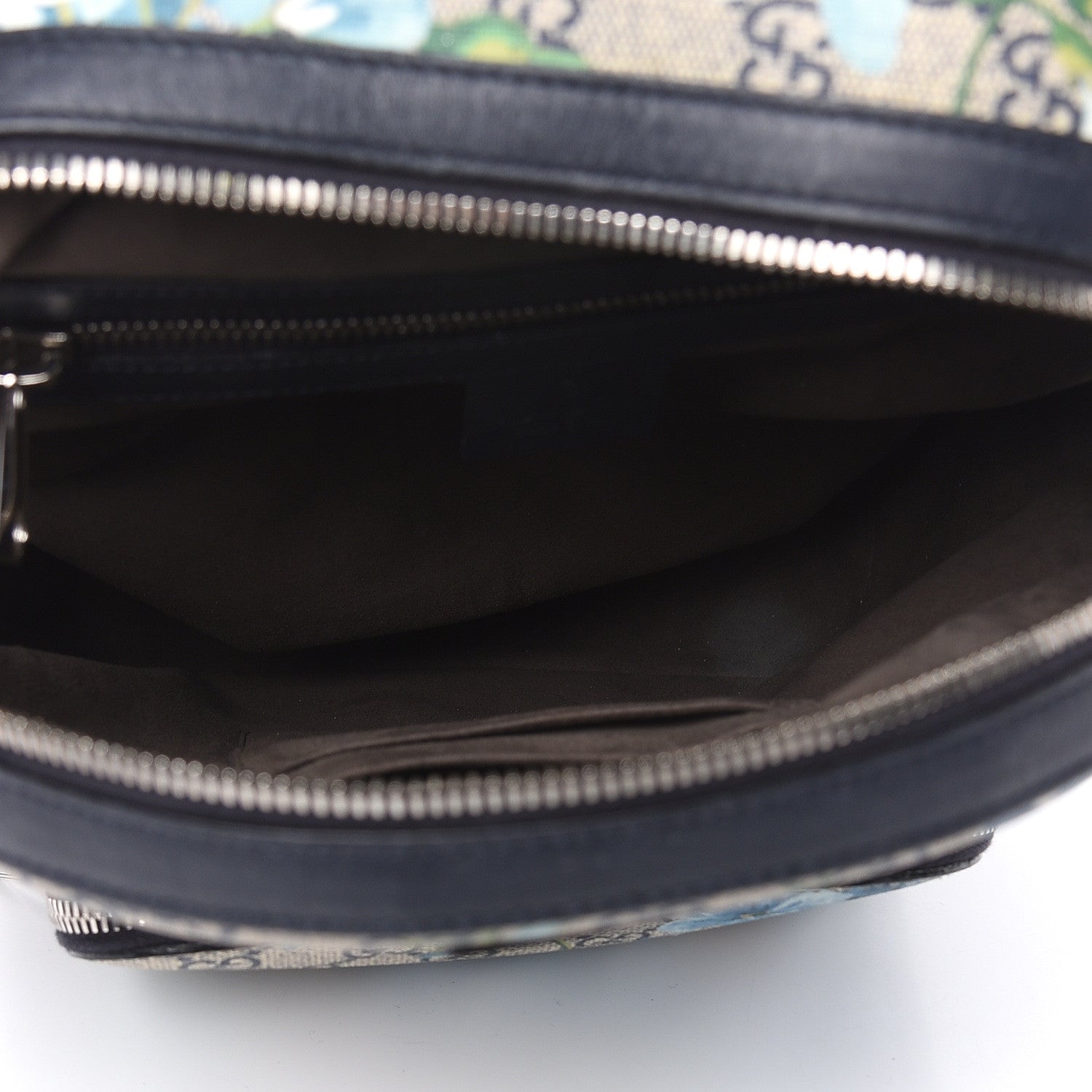 Gucci GG Supreme Monogram Blooms Small Day Backpack Blue 5 of 15