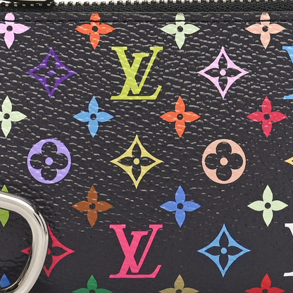 Louis Vuitton LV X TM Monogram Multicolor Key Pouch Black 7 of 7