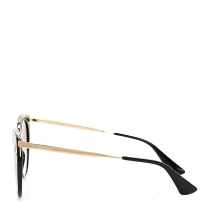 Prada Horn Metal Cinema Sunglasses SPR66T Black 3 of 9