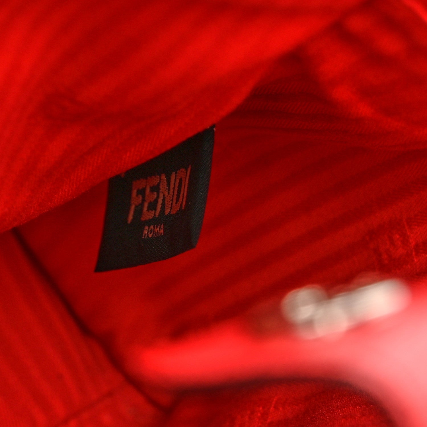 Fendi Vitello Elite Petite 2Jours Tote Papavero 6 of 10