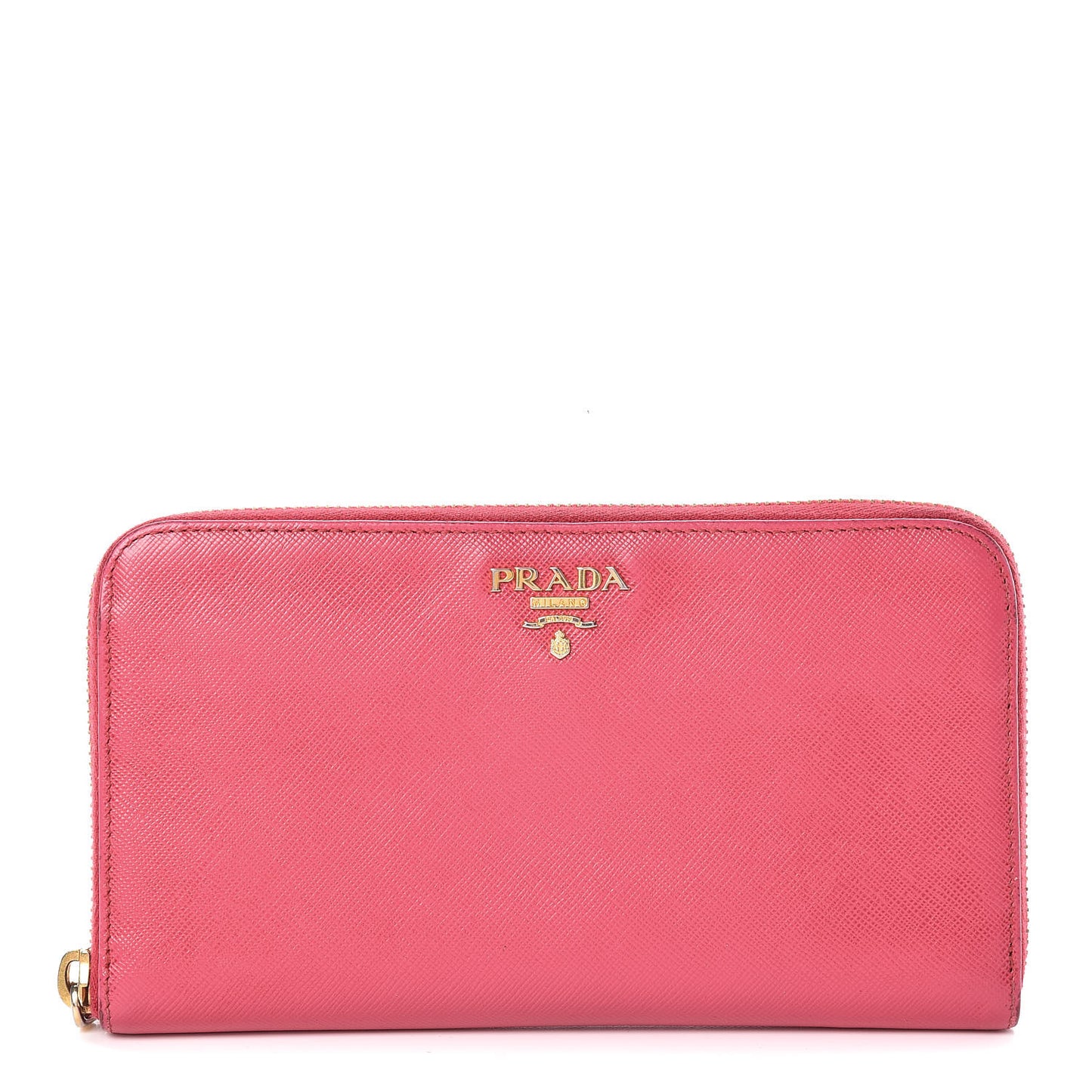 Saffiano Zip Around Wallet Peonia