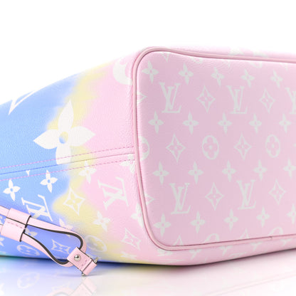 Louis Vuitton Monogram Escale Neverfull MM Pastel 9 of 11