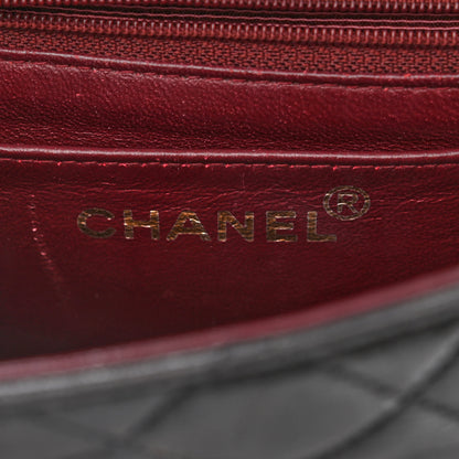 Chanel Lambskin Quilted Mini Square Flap Black 6 of 10