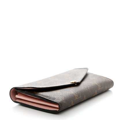 Louis Vuitton Monogram Sarah Wallet NM Rose Ballerine 4 of 6