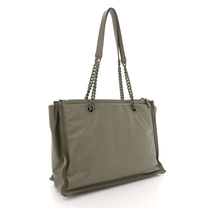 Salvatore Ferragamo Calfskin Viva Bow Tote Green 3 of 15