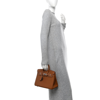 Hermes Togo Birkin 25 Gold 2 of 11