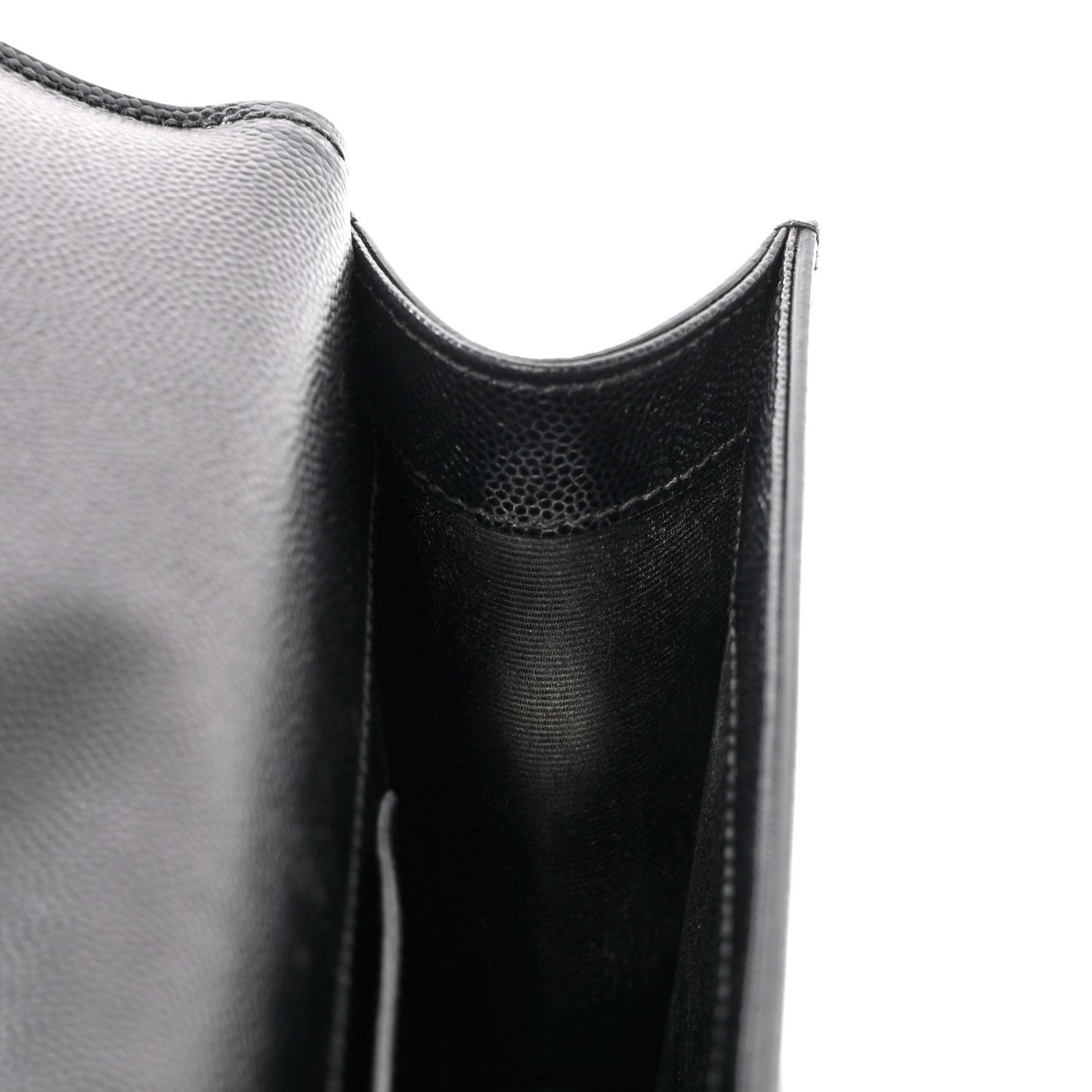 Grain De Poudre Classic Monogram Kate Clutch Black
