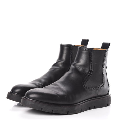 Hermes Calfskin Mens Ankle Boots 43 Black 3 of 14