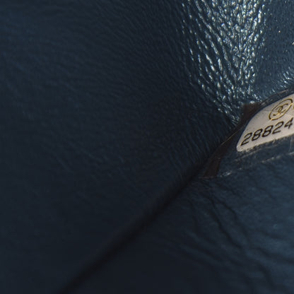 Chanel Metallic Sheepskin Quilted 2.55 Reissue Mini Flap Blue 9 of 10