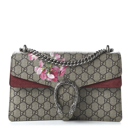 Gucci GG Supreme Monogram Blooms Small Dionysus Shoulder Bag Beige Multicolor Dry Rose 2 of 21