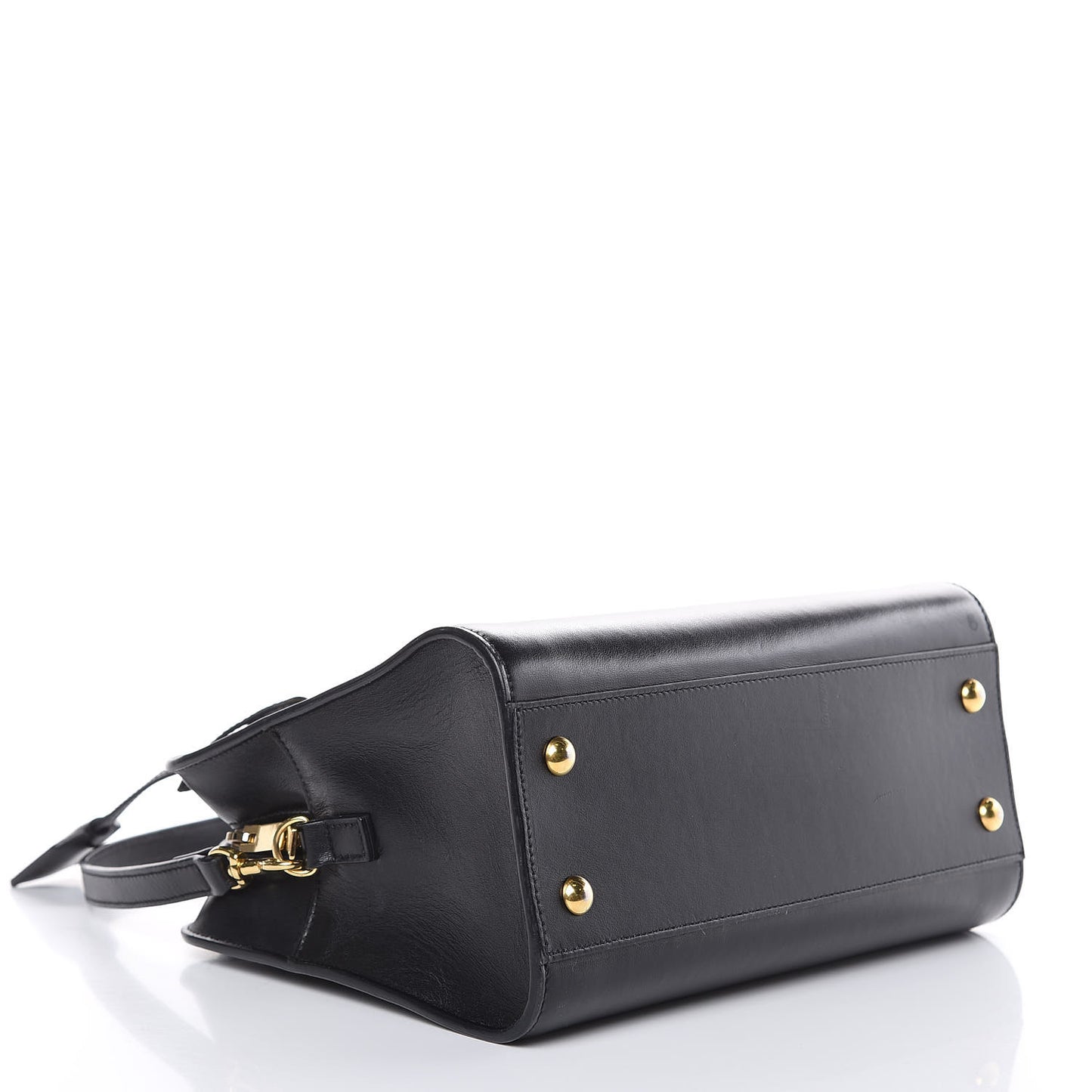 Calfskin Monogram Baby Cabas Black
