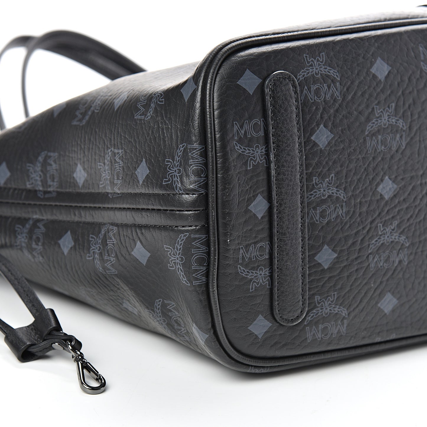 Visetos Medium Liz Reversible Shopper Tote Black