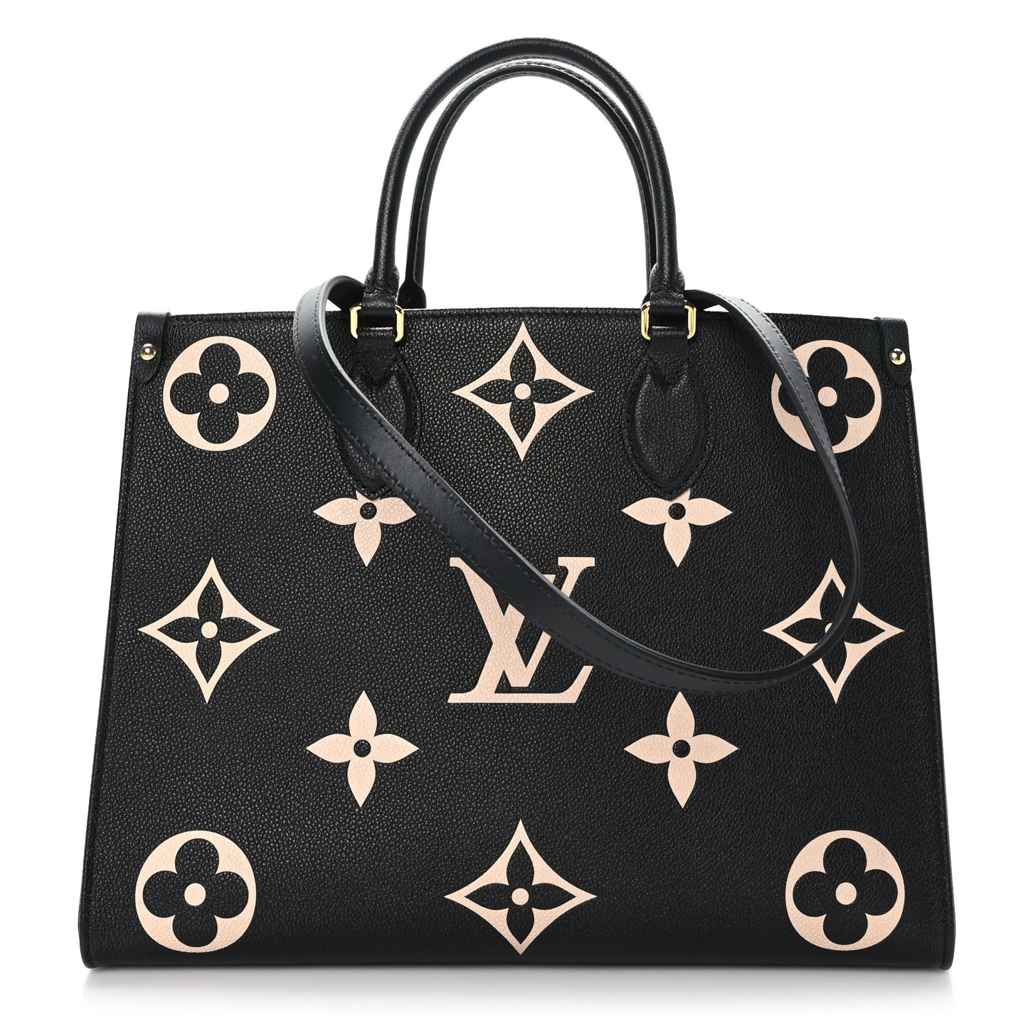 Empreinte Monogram Giant Onthego MM Black Beige
