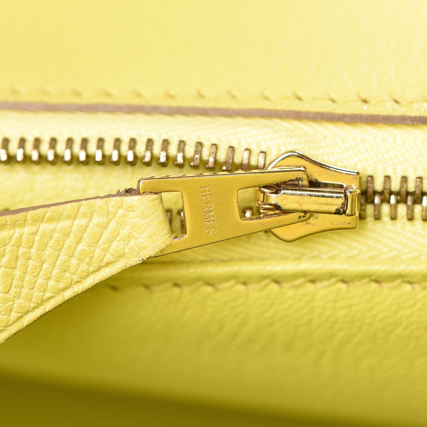 Epsom Birkin 35 Lime